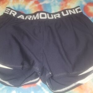 Under Armour Navy Blue Athletic Shorts